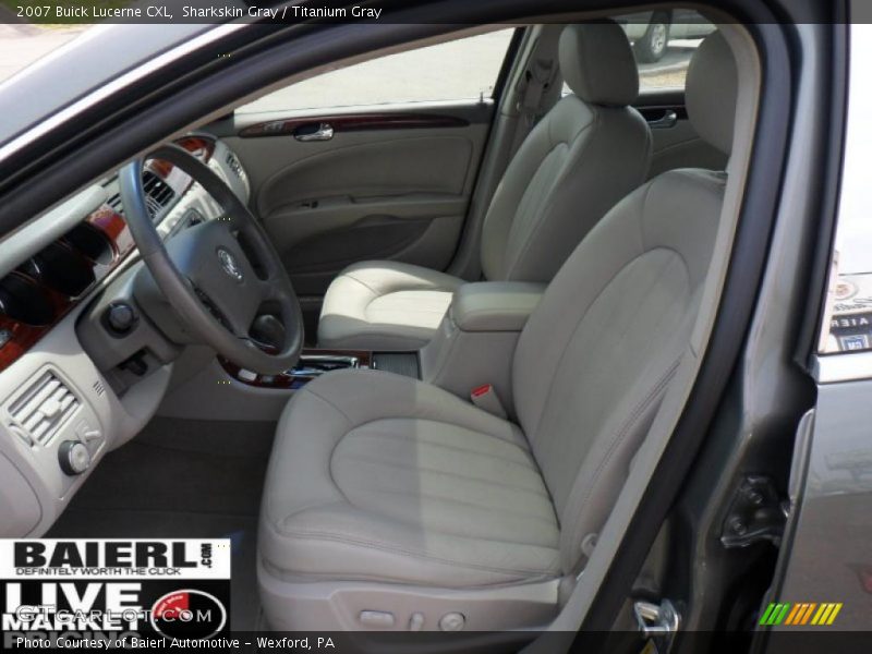 Sharkskin Gray / Titanium Gray 2007 Buick Lucerne CXL