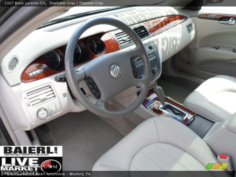 Sharkskin Gray / Titanium Gray 2007 Buick Lucerne CXL