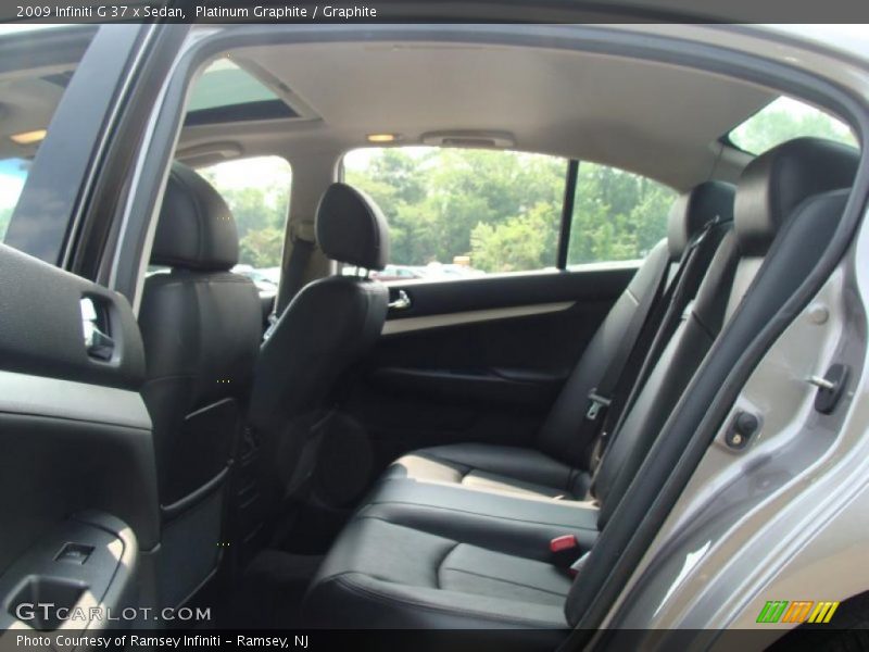 Platinum Graphite / Graphite 2009 Infiniti G 37 x Sedan