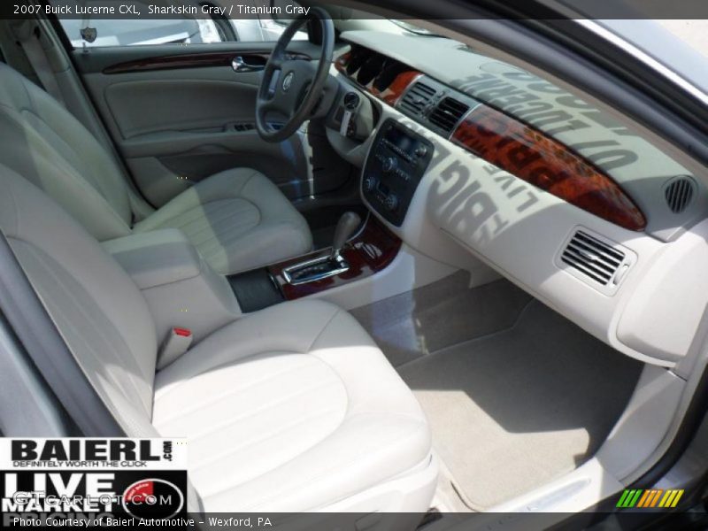 Sharkskin Gray / Titanium Gray 2007 Buick Lucerne CXL