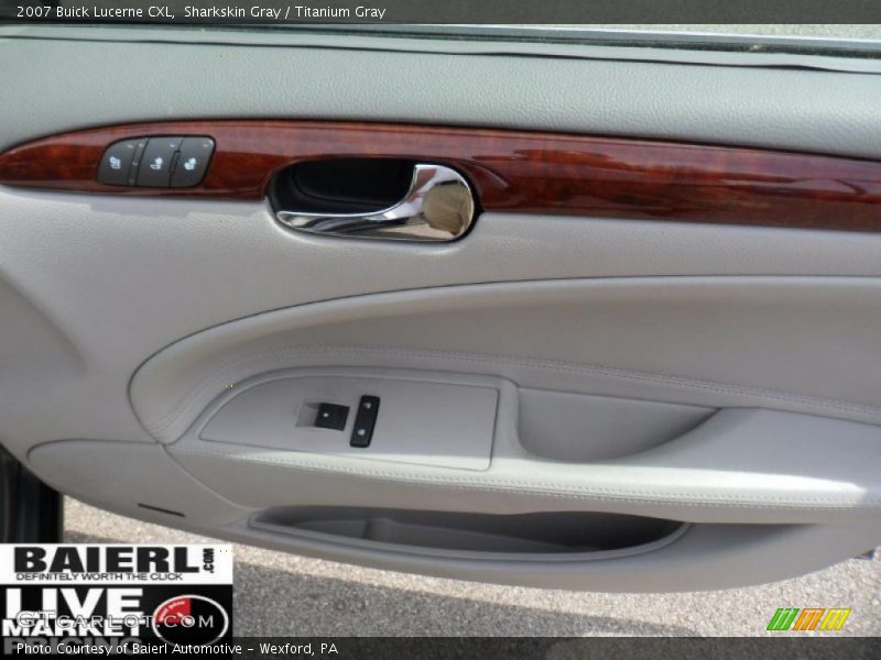 Sharkskin Gray / Titanium Gray 2007 Buick Lucerne CXL
