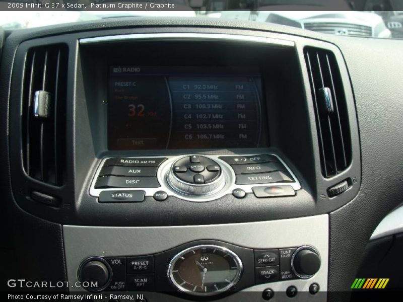 Platinum Graphite / Graphite 2009 Infiniti G 37 x Sedan