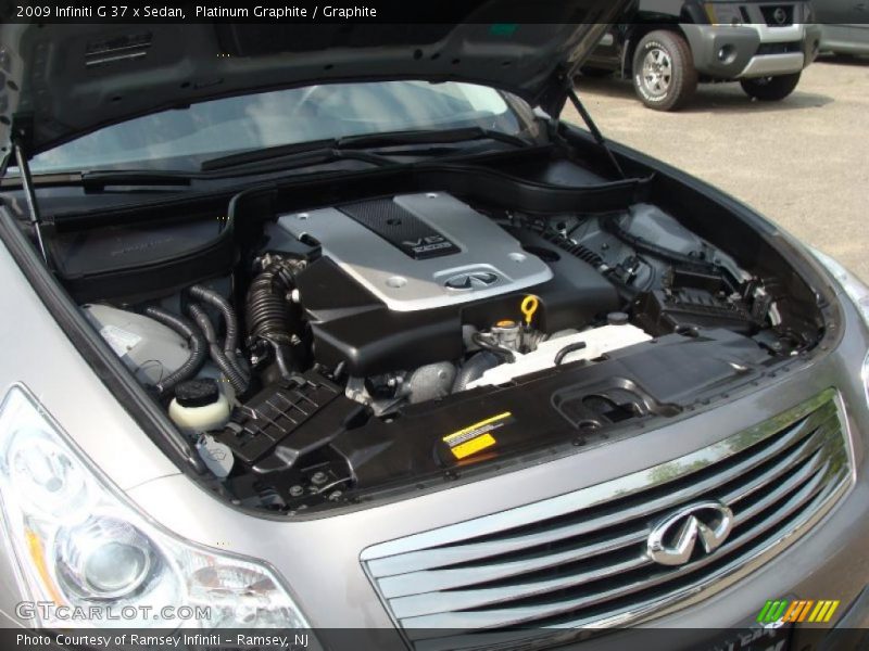Platinum Graphite / Graphite 2009 Infiniti G 37 x Sedan