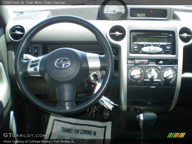 Polar White / Dark Charcoal 2006 Scion xB