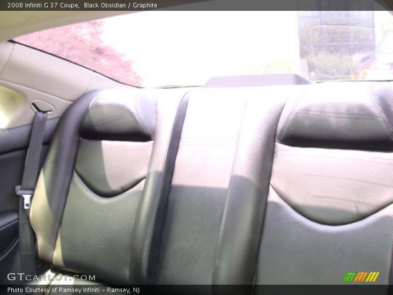 Black Obsidian / Graphite 2008 Infiniti G 37 Coupe