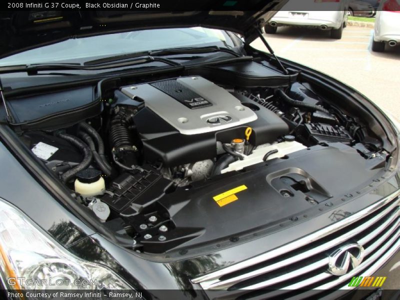 Black Obsidian / Graphite 2008 Infiniti G 37 Coupe