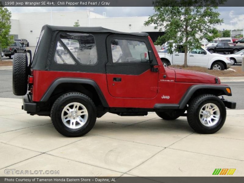  1998 Wrangler SE 4x4 Chili Pepper Red Pearl