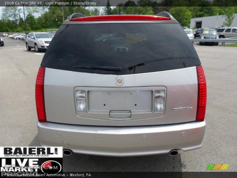 Light Platinum / Ebony/Ebony 2008 Cadillac SRX V6