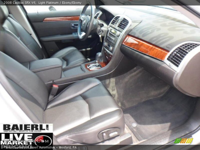 Light Platinum / Ebony/Ebony 2008 Cadillac SRX V6