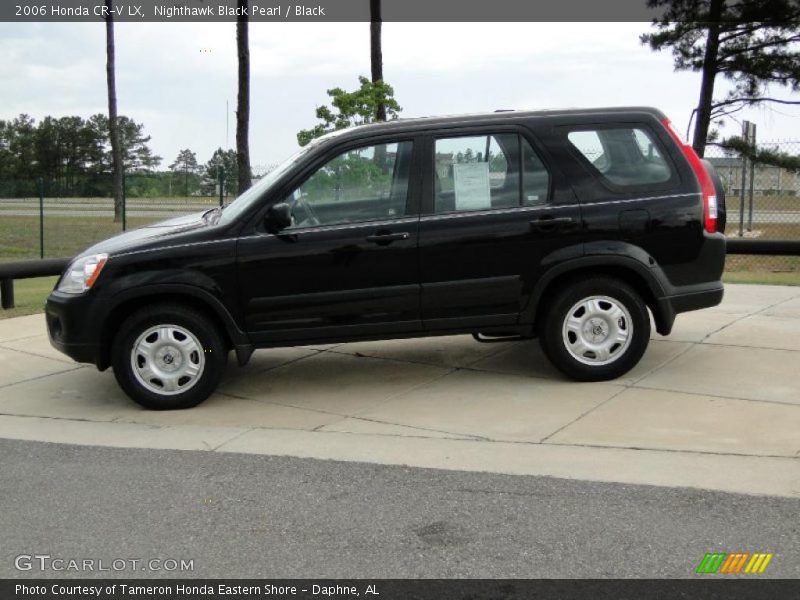 Nighthawk Black Pearl / Black 2006 Honda CR-V LX