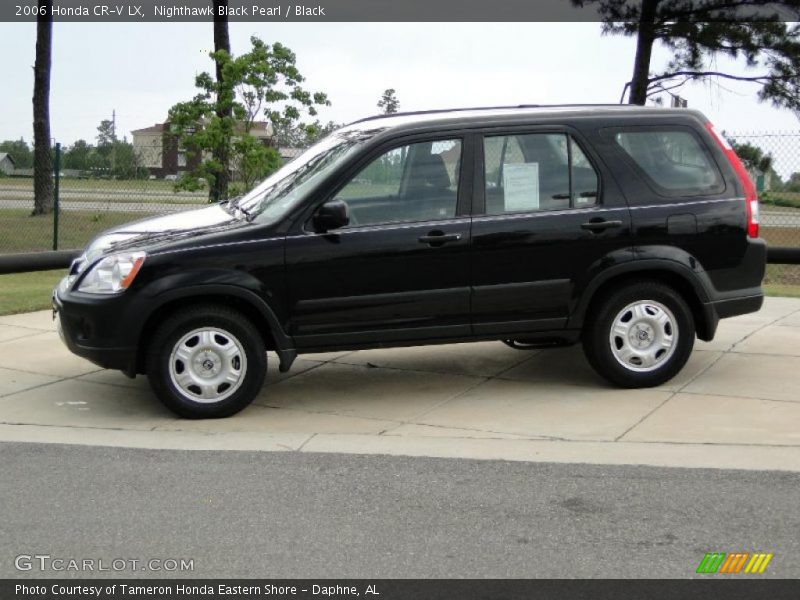 Nighthawk Black Pearl / Black 2006 Honda CR-V LX