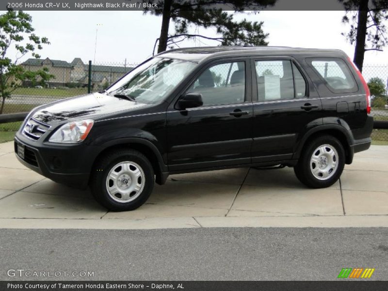 Nighthawk Black Pearl / Black 2006 Honda CR-V LX
