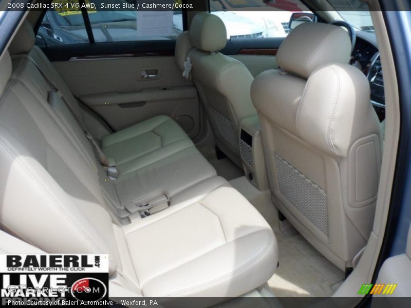 Sunset Blue / Cashmere/Cocoa 2008 Cadillac SRX 4 V6 AWD