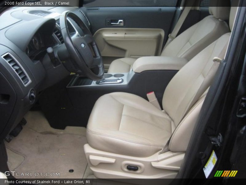 Black / Camel 2008 Ford Edge SEL