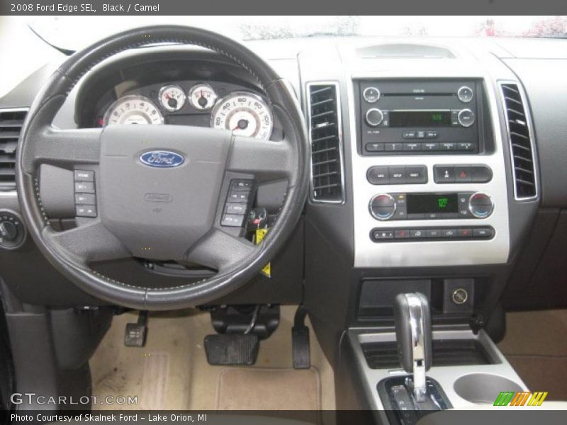 Black / Camel 2008 Ford Edge SEL