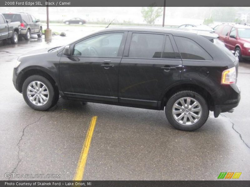 Black / Camel 2008 Ford Edge SEL