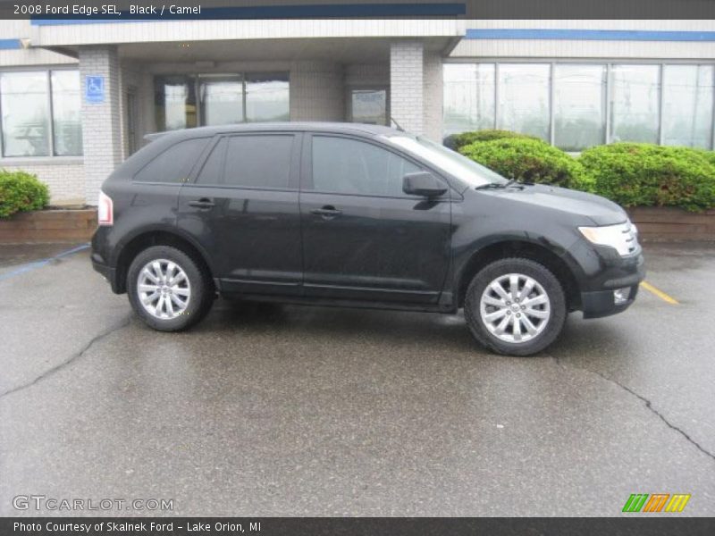 Black / Camel 2008 Ford Edge SEL