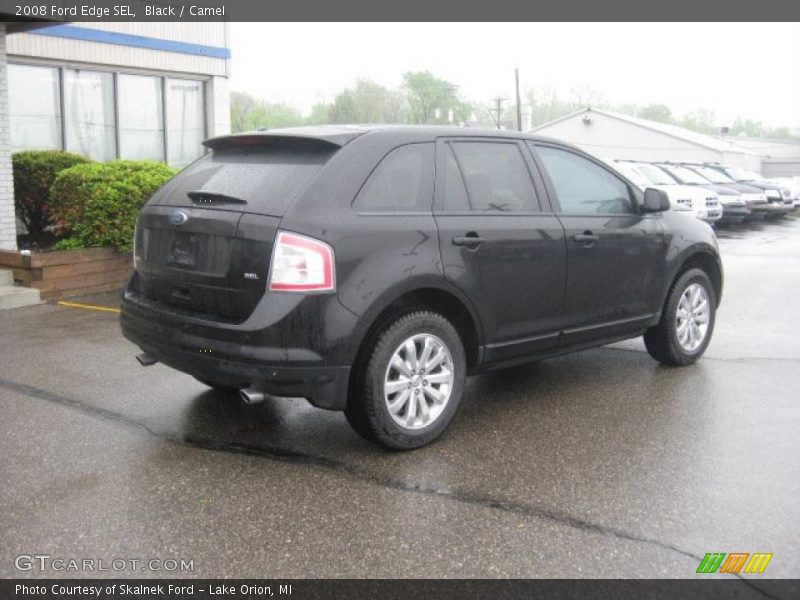 Black / Camel 2008 Ford Edge SEL