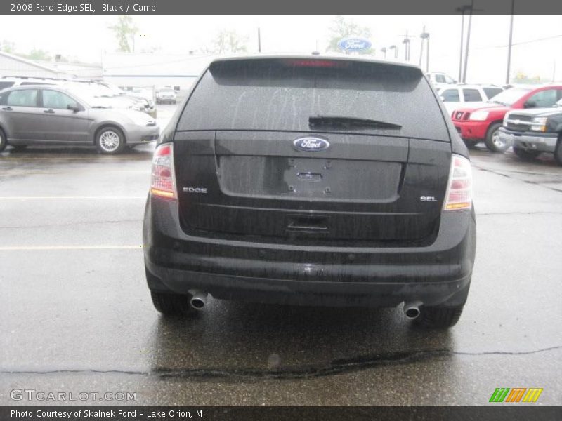 Black / Camel 2008 Ford Edge SEL