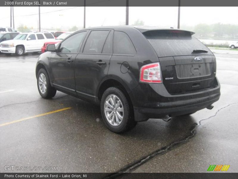 Black / Camel 2008 Ford Edge SEL