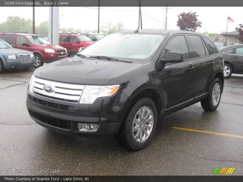 Black / Camel 2008 Ford Edge SEL
