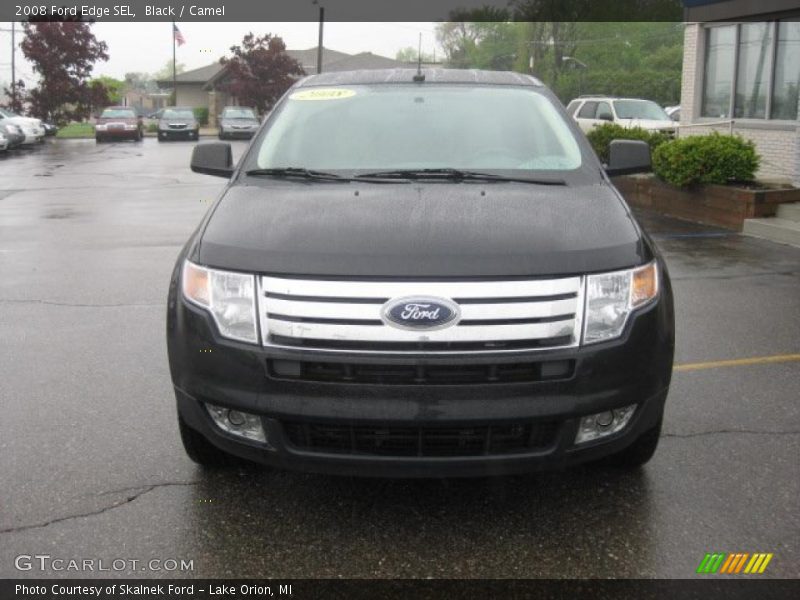 Black / Camel 2008 Ford Edge SEL