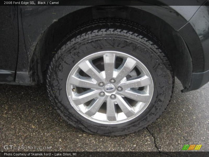 Black / Camel 2008 Ford Edge SEL