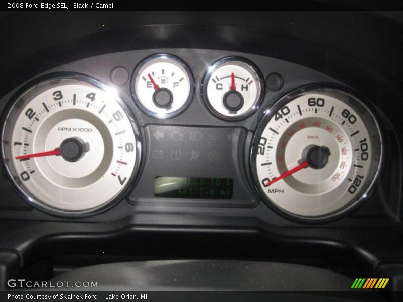 Black / Camel 2008 Ford Edge SEL