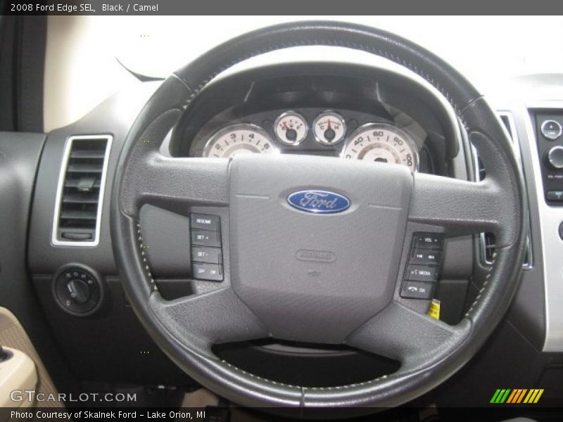 Black / Camel 2008 Ford Edge SEL