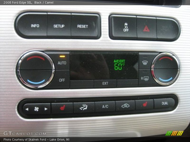 Black / Camel 2008 Ford Edge SEL