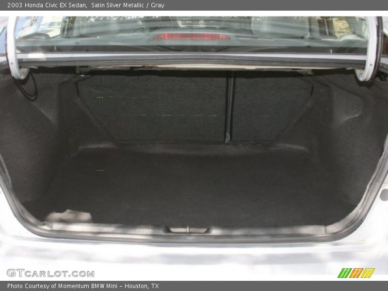Satin Silver Metallic / Gray 2003 Honda Civic EX Sedan
