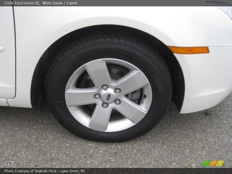 White Suede / Camel 2008 Ford Fusion SE