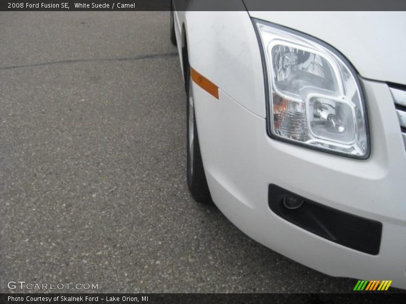 White Suede / Camel 2008 Ford Fusion SE