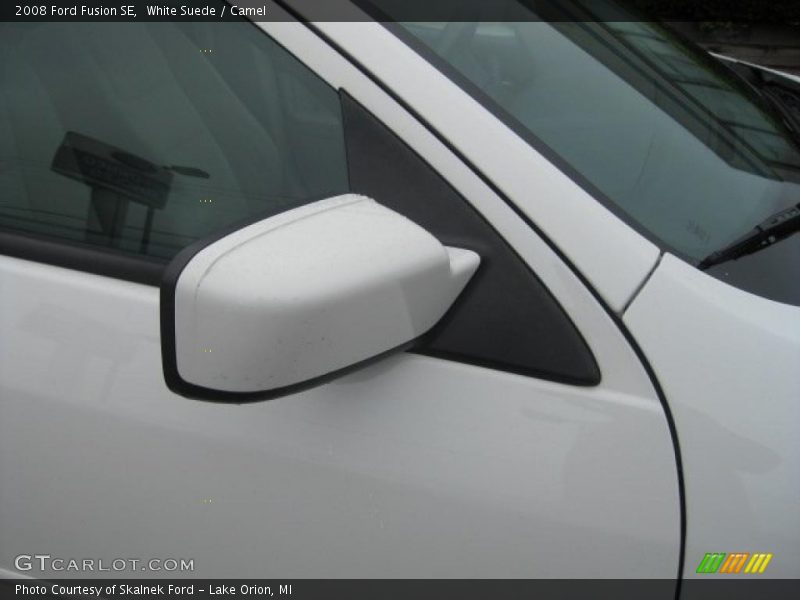 White Suede / Camel 2008 Ford Fusion SE