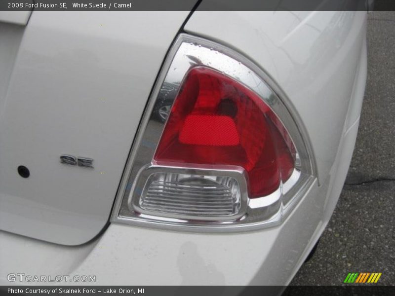 White Suede / Camel 2008 Ford Fusion SE