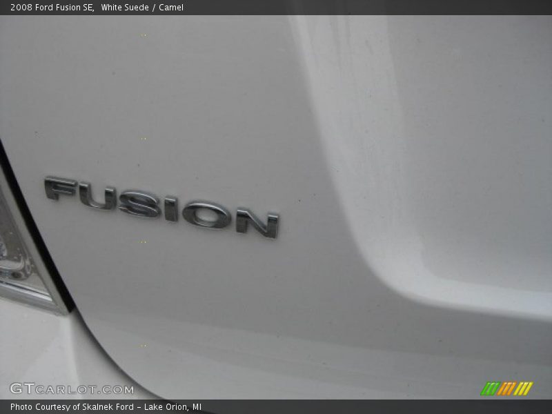 White Suede / Camel 2008 Ford Fusion SE