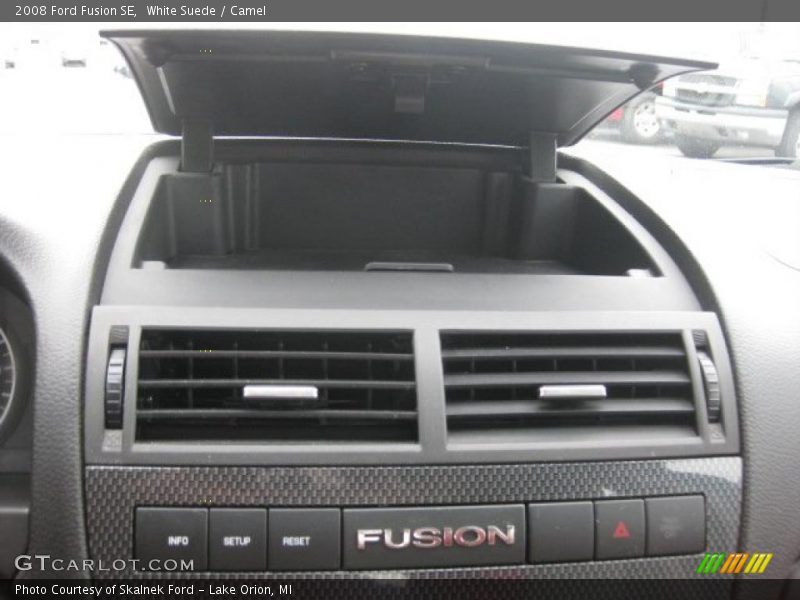 White Suede / Camel 2008 Ford Fusion SE