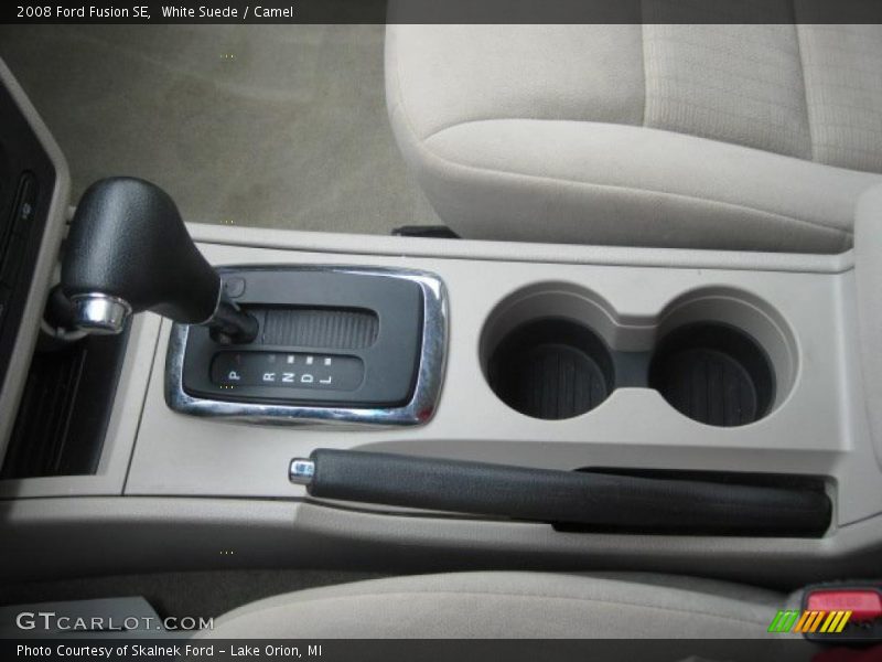 White Suede / Camel 2008 Ford Fusion SE