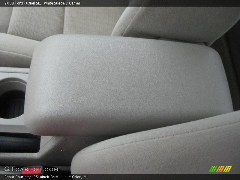 White Suede / Camel 2008 Ford Fusion SE