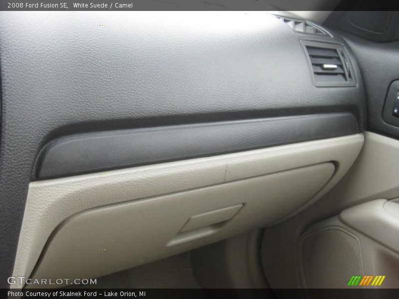 White Suede / Camel 2008 Ford Fusion SE