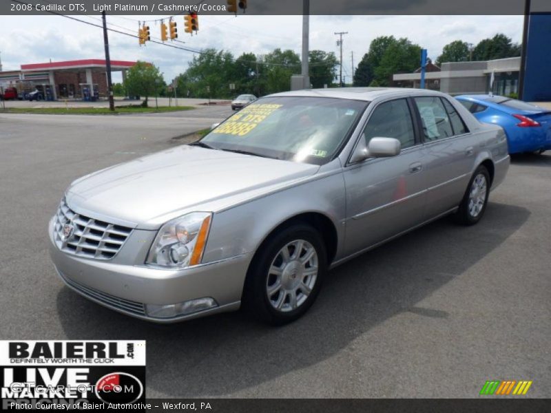 Light Platinum / Cashmere/Cocoa 2008 Cadillac DTS