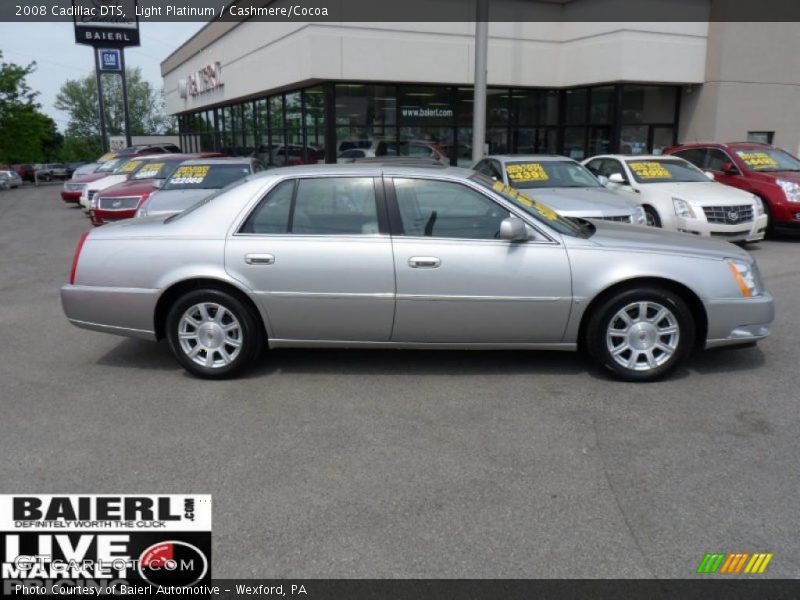 Light Platinum / Cashmere/Cocoa 2008 Cadillac DTS