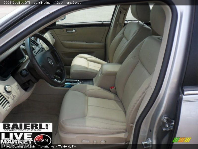 Light Platinum / Cashmere/Cocoa 2008 Cadillac DTS