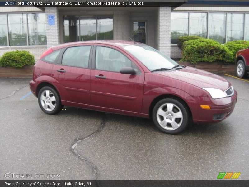 Dark Toreador Red Metallic / Charcoal 2007 Ford Focus ZX5 SES Hatchback