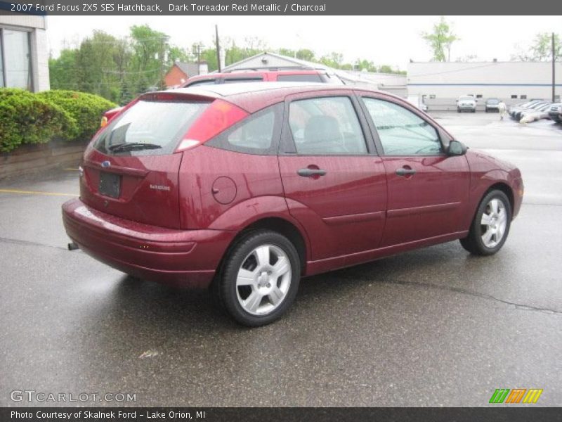 Dark Toreador Red Metallic / Charcoal 2007 Ford Focus ZX5 SES Hatchback
