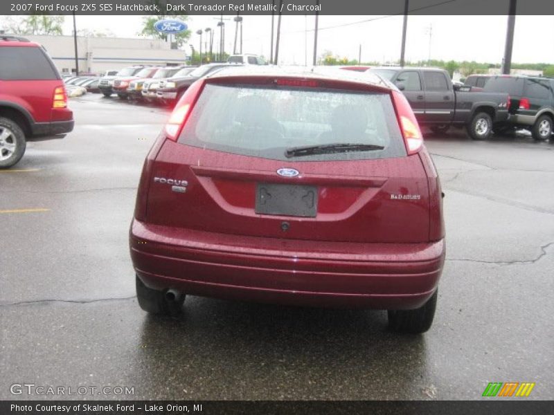 Dark Toreador Red Metallic / Charcoal 2007 Ford Focus ZX5 SES Hatchback