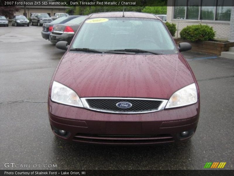 Dark Toreador Red Metallic / Charcoal 2007 Ford Focus ZX5 SES Hatchback