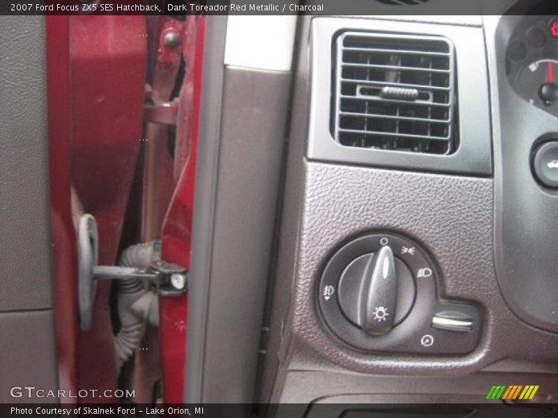 Dark Toreador Red Metallic / Charcoal 2007 Ford Focus ZX5 SES Hatchback