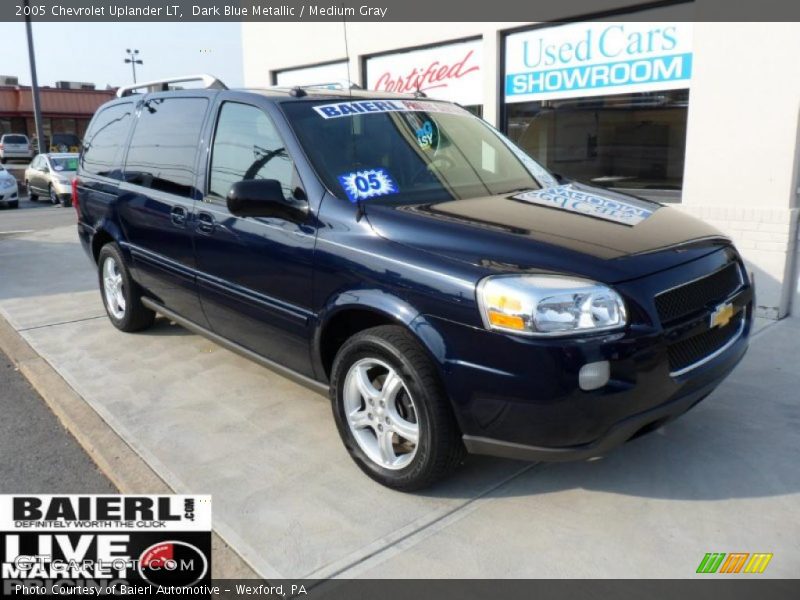 Dark Blue Metallic / Medium Gray 2005 Chevrolet Uplander LT