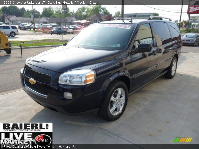 Dark Blue Metallic / Medium Gray 2005 Chevrolet Uplander LT